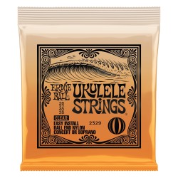 Ernie Ball 2329 Concert Soprano Nylon Ball End, clear ukuleles stīgas