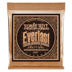 Ernie Ball 2548 Everlast Light Coated Phosphor Bronze 11-52 stīgas Ernie Ball 2548 Everlast Light Coated Phosphor Bronze 11-52 stīgas