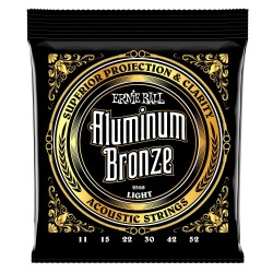 Ernie Ball 2568 Light Aluminum Bronze 11-52 stīgas Ernie Ball 2568 Light Aluminum Bronze 11-52 stīgas