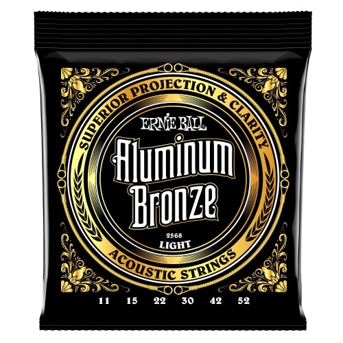 Ernie Ball 2568 Light Aluminum Bronze 11-52 stīgas Ernie Ball 2568 Light Aluminum Bronze 11-52 stīgas