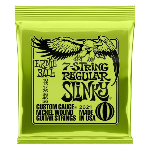 Ernie Ball 2621 Regular Slinky 7-String 10-56 stīgas