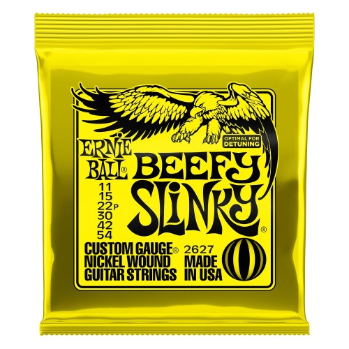 Ernie Ball 2627 Beefy Slinky 11-54 stīgas Ernie Ball 2627 Beefy Slinky 11-54 stīgas