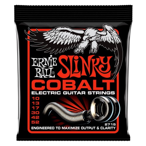 Ernie Ball 2715 Skinny Top Heavy Bottom Slinky Cobalt 10-52 stīgas Ernie Ball 2715 Skinny Top Heavy Bottom Slinky Cobalt 10-52 stīgas