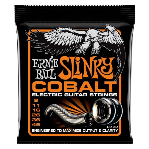 Ernie Ball 2722 Hybrid Slinky Cobalt 9-46 stīgas Ernie Ball 2722 Hybrid Slinky Cobalt 9-46 stīgas