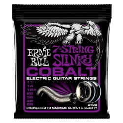 Ernie Ball 2729 Power Slinky Cobalt 7-String 11-58 stīgas Ernie Ball 2729 Power Slinky Cobalt 7-String 11-58 stīgas