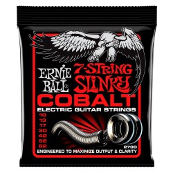 Ernie Ball 2730 Skinny Top Heavy Bottom Slinky Cobalt 7-String 10-62 stīgas Ernie Ball 2730 Skinny Top Heavy Bottom Slinky Cobalt 7-String 10-62 stīgas
