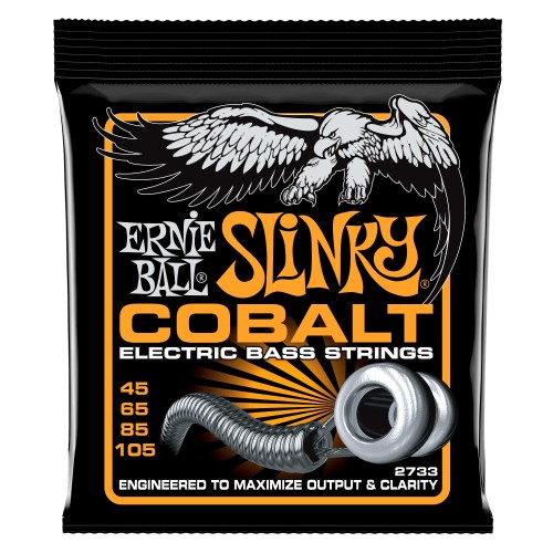 Ernie Ball 2733 Hybrid Slinky Cobalt Bass Strings 45-105 stīgas Ernie Ball 2733 Hybrid Slinky Cobalt Bass Strings 45-105 stīgas
