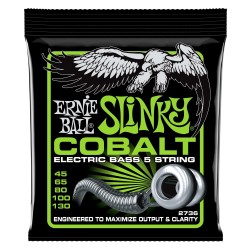 Ernie Ball 2736 Bass 5 Slinky Cobalt Bass Strings 45-130 stīgas Ernie Ball 2736 Bass 5 Slinky Cobalt Bass Strings 45-130 stīgas
