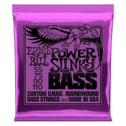 Ernie Ball 2831 Power Slinky Bass Strings 55-110 stīgas Ernie Ball 2831 Power Slinky Bass Strings 55-110 stīgas