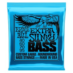 Ernie Ball 2832 Extra Slinky Bass Strings 40-95 stīgas Ernie Ball 2832 Extra Slinky Bass Strings 40-95 stīgas