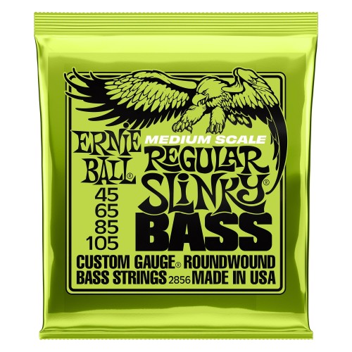 Ernie Ball 2856 Regular Slinky Medium Scale Bass stīgas Ernie Ball 2856 Regular Slinky Medium Scale Bass stīgas