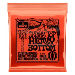 Ernie Ball 3215 Skinny Top Heavy Bottom Slinky 3 Pack 10-52 stīgas Ernie Ball 3215 Skinny Top Heavy Bottom Slinky 3 Pack 10-52 stīgas