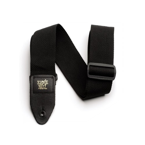 Ernie Ball 4037 Black Polypro ģitāras siksna Ernie Ball 4037 Black Polypro ģitāras siksna