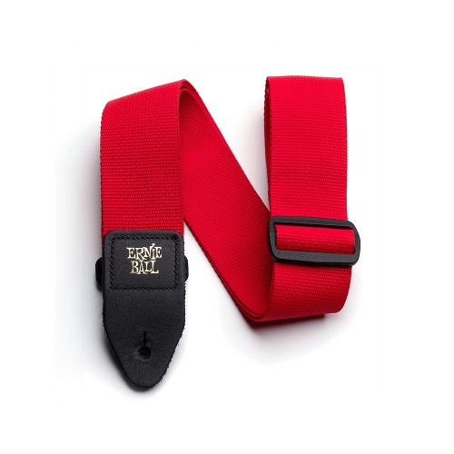 Ernie Ball 4040 Red Polypro ģitāras siksna Ernie Ball 4040 Red Polypro ģitāras siksna