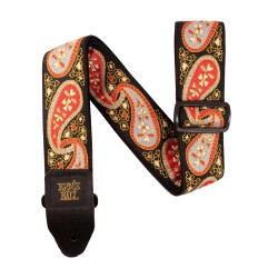 Ernie Ball 4696 Midnight Paisley Jacquard ģitāras siksna Ernie Ball 4696 Midnight Paisley Jacquard ģitāras siksna
