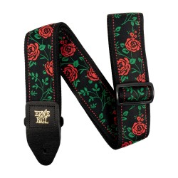 Ernie Ball 5318 Spanish Rose Jacquard ģitāras siksna Ernie Ball 5318 Spanish Rose Jacquard ģitāras siksna