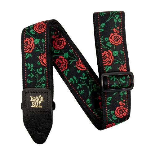 Ernie Ball 5318 Spanish Rose Jacquard ģitāras siksna Ernie Ball 5318 Spanish Rose Jacquard ģitāras siksna