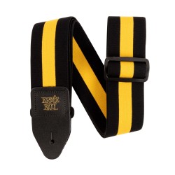 Ernie Ball 5328 Stretch Comfort Racer Yellow ģitāras siksna Ernie Ball 5328 Stretch Comfort Racer Yellow ģitāras siksna