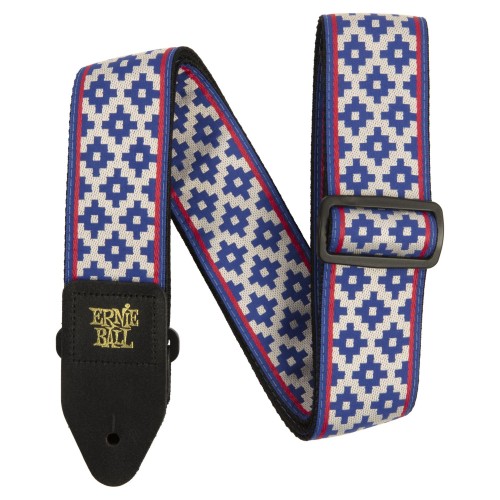 Ernie Ball 5336 Blue Crux Jacquard ģitāras siksna Ernie Ball 5336 Blue Crux Jacquard ģitāras siksna