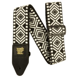 Ernie Ball 5343 White Savannah Jacquard ģitāras siksna Ernie Ball 5343 White Savannah Jacquard ģitāras siksna