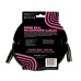 Ernie Ball 6392 20ft Braided XLR Black mikrofona vads Ernie Ball 6392 20ft Braided XLR Black mikrofona vads