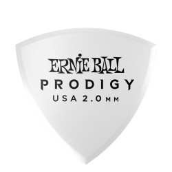 Ernie Ball 9337 2.0mm White Shield Prodigy 6-pack mediatori Ernie Ball 9337 2.0mm White Shield Prodigy 6-pack mediatori