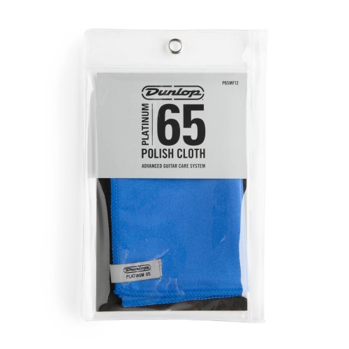 Dunlop P65MF12 Platinum 65 12 mikrošķiedras lupatiņa Dunlop P65MF12 Platinum 65 12 mikrošķiedras lupatiņa
