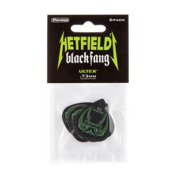 Dunlop Black Fang Hetfield .73MM (6-BAG) mediatoru paka