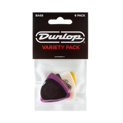 Dunlop PVP117 Bass Guitar pick variety pack (6-PACK) mediatoru komplekts Dunlop PVP117 Bass Guitar pick variety pack (6-PACK) mediatoru komplekts