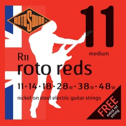 Rotosound R11nickel medium 11-48 stīgas Rotosound R11nickel medium 11-48 stīgas