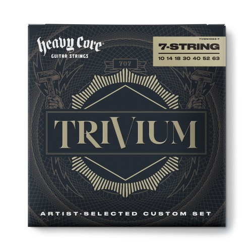 Dunlop TVMN10637 Trivium 10/63 - 7/SET stīgas Dunlop TVMN10637 Trivium 10/63 - 7/SET stīgas