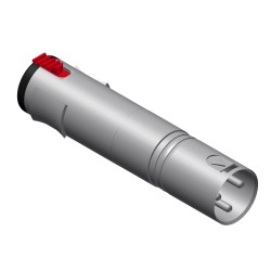 Procab XLR male - 6.3 mm Jack female stereo adapter Procab XLR male - 6.3 mm Jack female stereo adapter