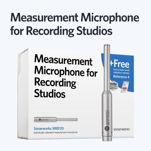 Sonarworks XREF20 measurement mikrofons Sonarworks XREF20 measurement mikrofons