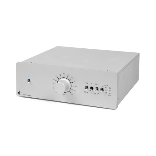 Pro-Ject Phono Box RS phono priekšpastiprinātājs — Sudraba Pro-Ject Phono Box RS phono priekšpastiprinātājs — Sudraba
