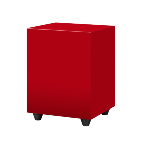 Pro-Ject Sub Box 50 kompakts zemfrekvences skaļrunis — Sarkana Pro-Ject Sub Box 50 kompakts zemfrekvences skaļrunis — Sarkana