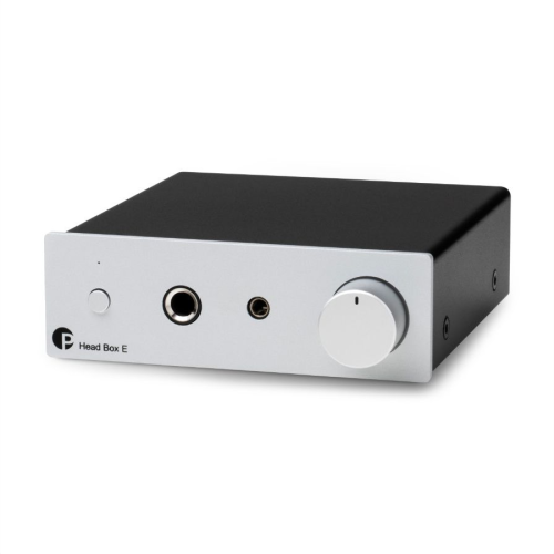 Pro-Ject Head Box E Headphone Amplifier — Silver Pro-Ject Head Box E Headphone Amplifier — Silver
