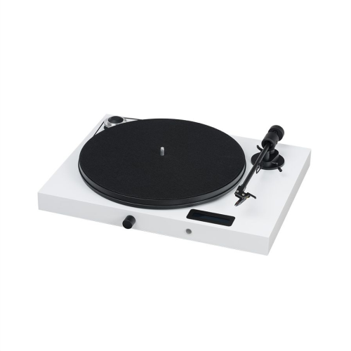Pro-Ject Juke Box E plašu atskaņotājs — Spīdīga balta Pro-Ject Juke Box E plašu atskaņotājs — Spīdīga balta