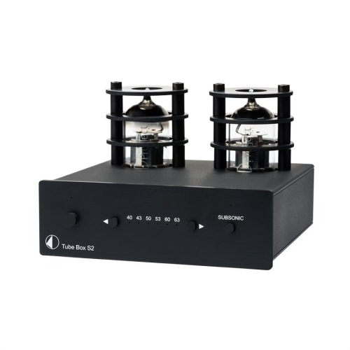 Pro-Ject Tube Box S2 phono priekšpastiprinātājs — Melna