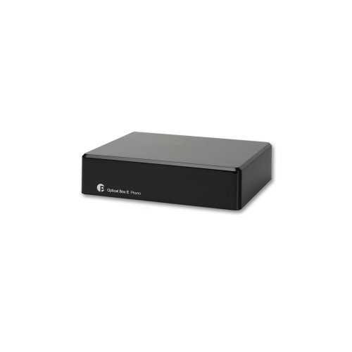 Pro-Ject Optical Box E phono priekšpastiprinātājs — Melna Pro-Ject Optical Box E phono priekšpastiprinātājs — Melna