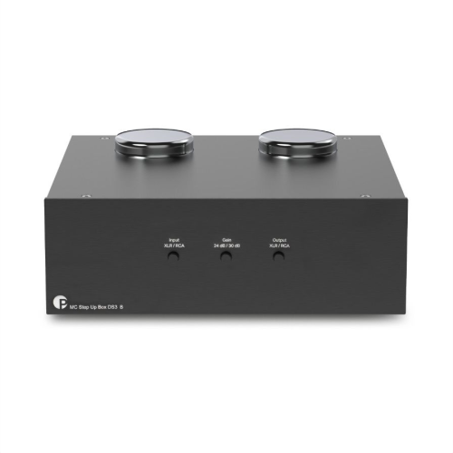 Pro-Ject MC Step Up Box DS3 B MC paaugstinošais transformators — Melna Pro-Ject MC Step Up Box DS3 B MC paaugstinošais transformators — Melna