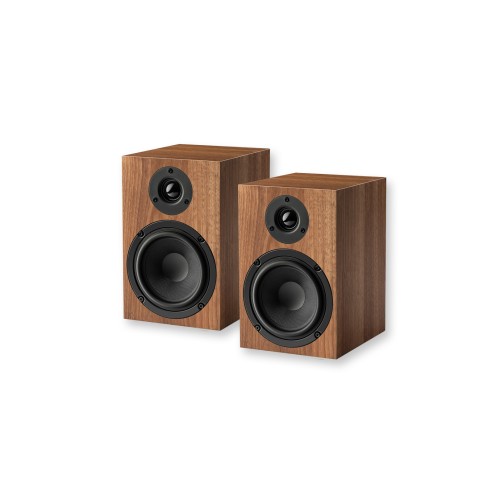 Pro-Ject Speaker Box 5 E plaukta skaļruņi (pāris) — Riekstkoks Pro-Ject Speaker Box 5 E plaukta skaļruņi (pāris) — Riekstkoks