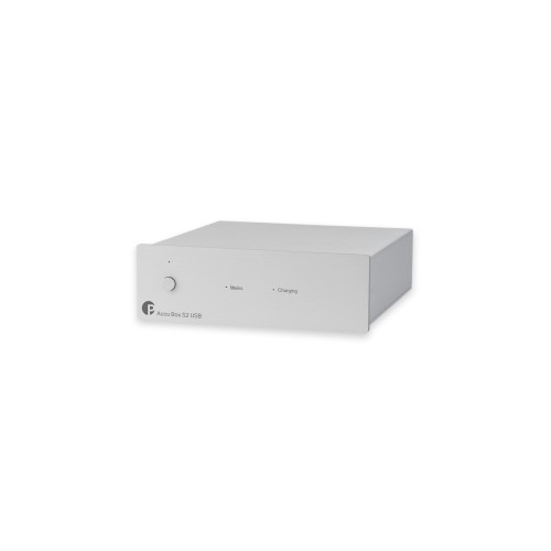 Pro-Ject Accu Box S2 USB barošanas bloks — Sudraba Pro-Ject Accu Box S2 USB barošanas bloks — Sudraba