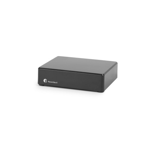 Pro-Ject Record Box E phono priekšpastiprinātājs — Melna Pro-Ject Record Box E phono priekšpastiprinātājs — Melna