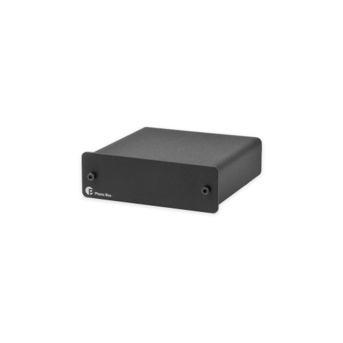 Pro-Ject Phono Box phono priekšpastiprinātājs — Melna Pro-Ject Phono Box phono priekšpastiprinātājs — Melna