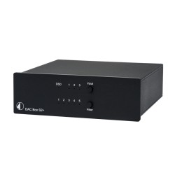 Pro-Ject DAC Box S2 Plus DAC pārveidotājs — Melna Pro-Ject DAC Box S2 Plus DAC pārveidotājs — Melna