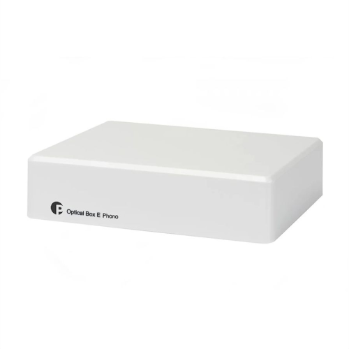 Pro-Ject Optical Box E phono priekšpastiprinātājs — Balta Pro-Ject Optical Box E phono priekšpastiprinātājs — Balta