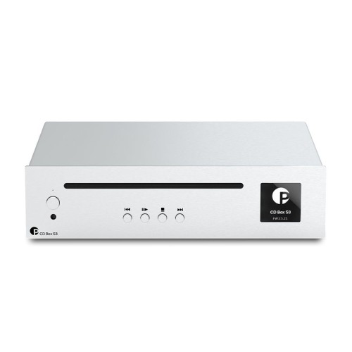 Pro-Ject CD Box S3 kompakts CD atskaņotājs — Sudraba Pro-Ject CD Box S3 kompakts CD atskaņotājs — Sudraba