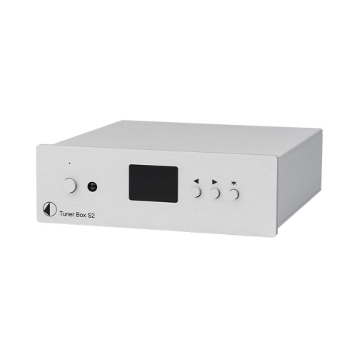 Pro-Ject Tuner Box S2 FM radio uztvērējs — Sudraba Pro-Ject Tuner Box S2 FM radio uztvērējs — Sudraba