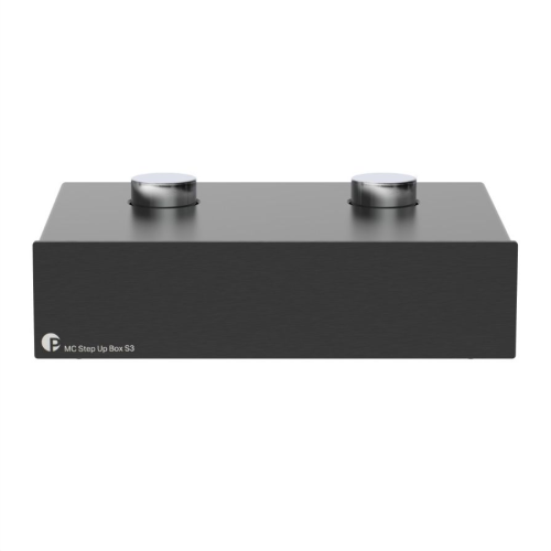 Pro-Ject MC Step Up Box S3 MC paaugstinošais transformators — Melna Pro-Ject MC Step Up Box S3 MC paaugstinošais transformators — Melna