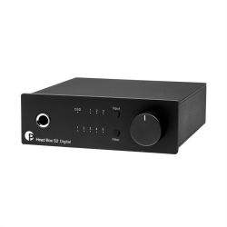 Pro-Ject Head Box S2 Digital Headphone Amplifier — Black Pro-Ject Head Box S2 Digital Headphone Amplifier — Black